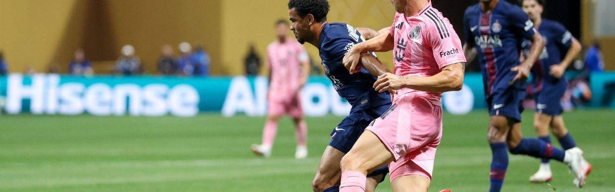 巴黎4-0迈阿密国际！豆腐渣后防，梅西获7.4分的全队最高评分